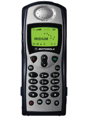 JabaSat: teléfono via satélite de mano portátil Iridium 9505A
